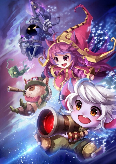(q版英雄联盟游戏)Q版英雄集结，畅玩LOL! 一个基于英雄联盟的Q版手游等你来战！