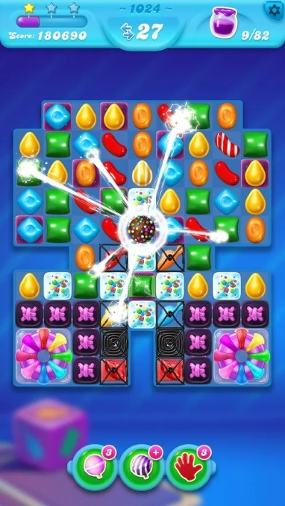 (糖果粉碎传奇无敌版)糖果粉碎传奇破解版Candy：无限糖果盛宴的甜蜜挑战