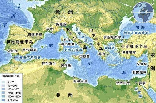 (黑海的地图位置)探秘神秘之地：究竟黑海宝藏隐藏在何处？